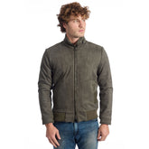 Roberto Pepe Luxury Green Ecomontone Men Jacket -   -  Roberto Pepe Luxury.